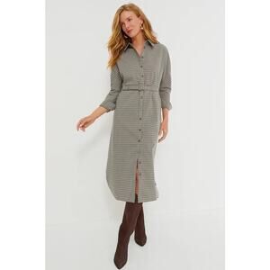 Tuckernuck Black and White Checkered Mini Dress